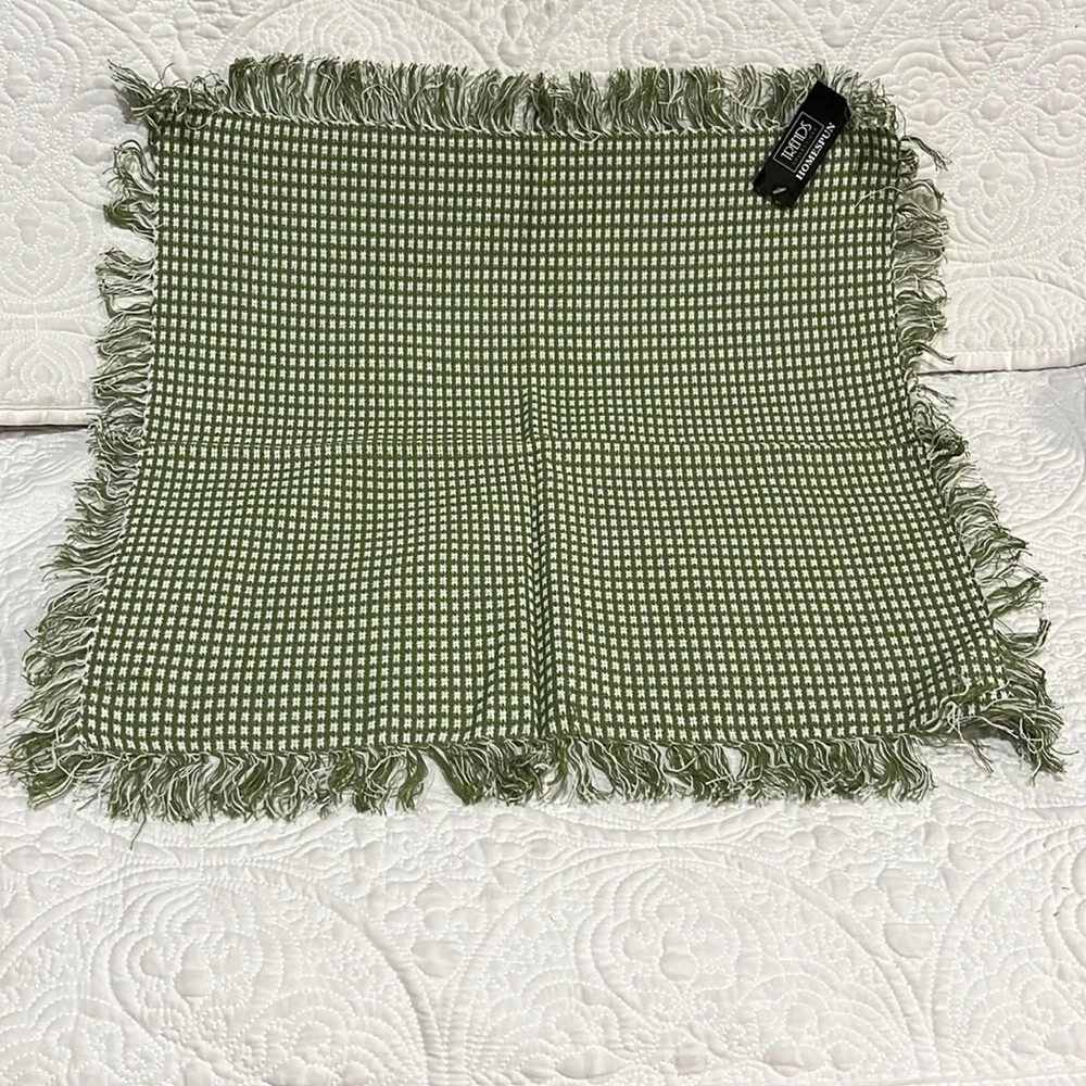 Trends Collection Homespun Fringe placemats, set‎ of 4, NWT